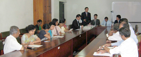 Meeting on Environmental Improvement of the Core University